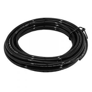Black fuel hose for unleaded fuel, diameter 6 mm