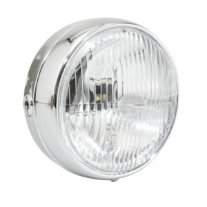 Phare rond chrome 130 mms