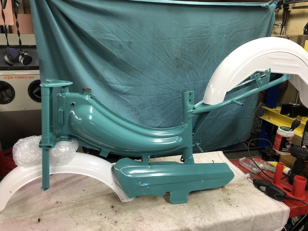 Peinture thermolaquée