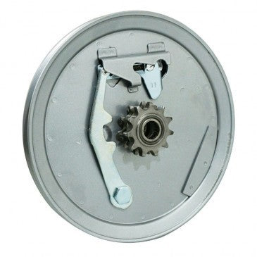 Grey sheet metal pulley MBK (INA bush)