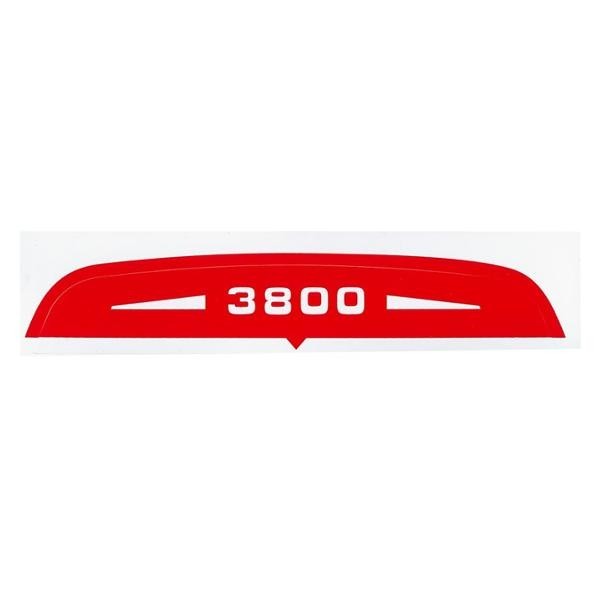 Autocollant de filtre à air pour 3800