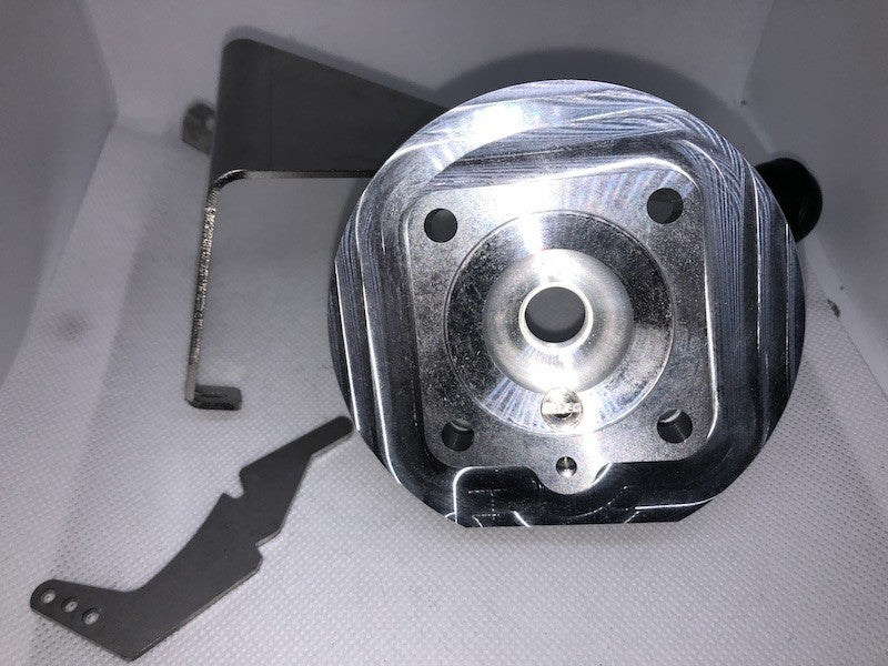 Cylinder head ATV RACE 3800 engine with stainless steel lever