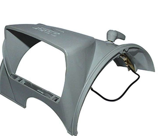 Headlight cover for Solex 3800 grey/black/white