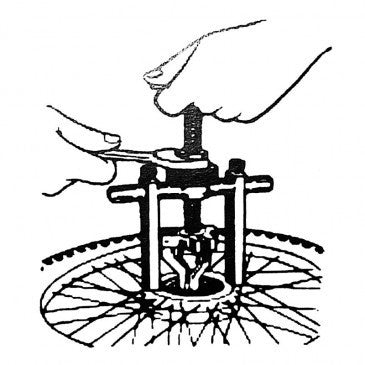 Outil extracteur de roulement de roue