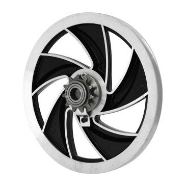 Elliptical aluminum pulley adaptable to 51 and 103