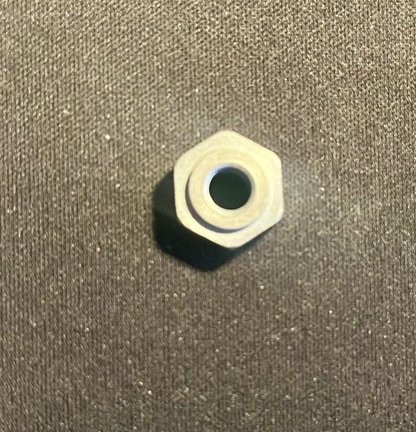 Shouldered nut for Solex carburetor spindle
