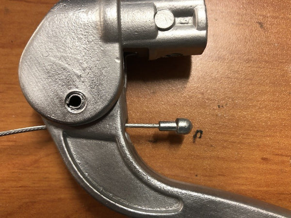 Brake cable adapter for Solex and other mopeds