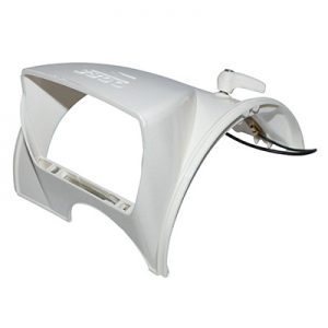 Headlight cover for Solex 3800 grey/black/white