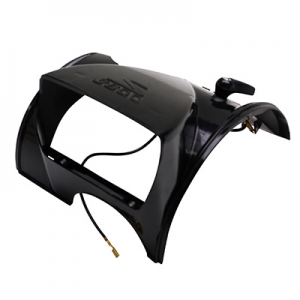 Headlight cover for Solex 3800 grey/black/white