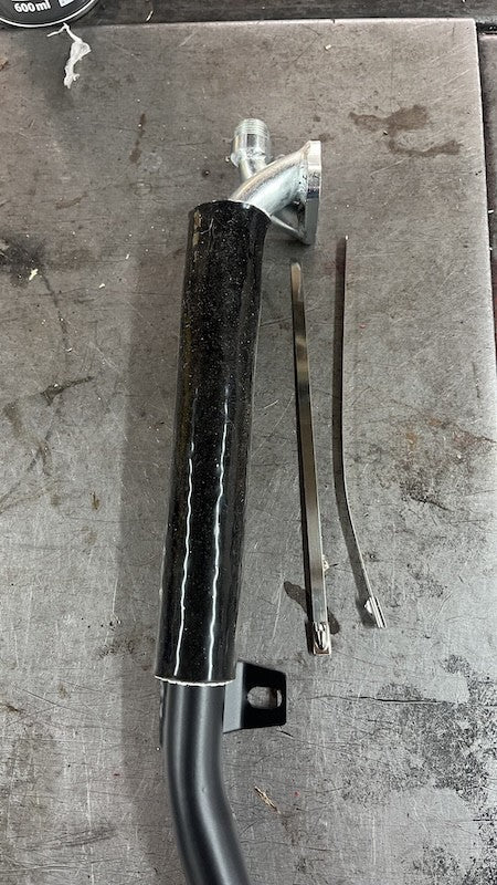ATV PERF Protective Sleeve for exhaust pipes and mufflers, suitable for all Solex models