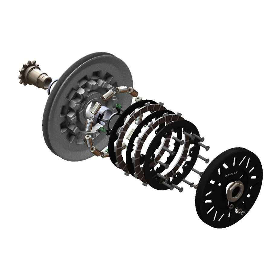 Clutch pulley DOPPLER OPEN for 103 SP, MVL, Vogue