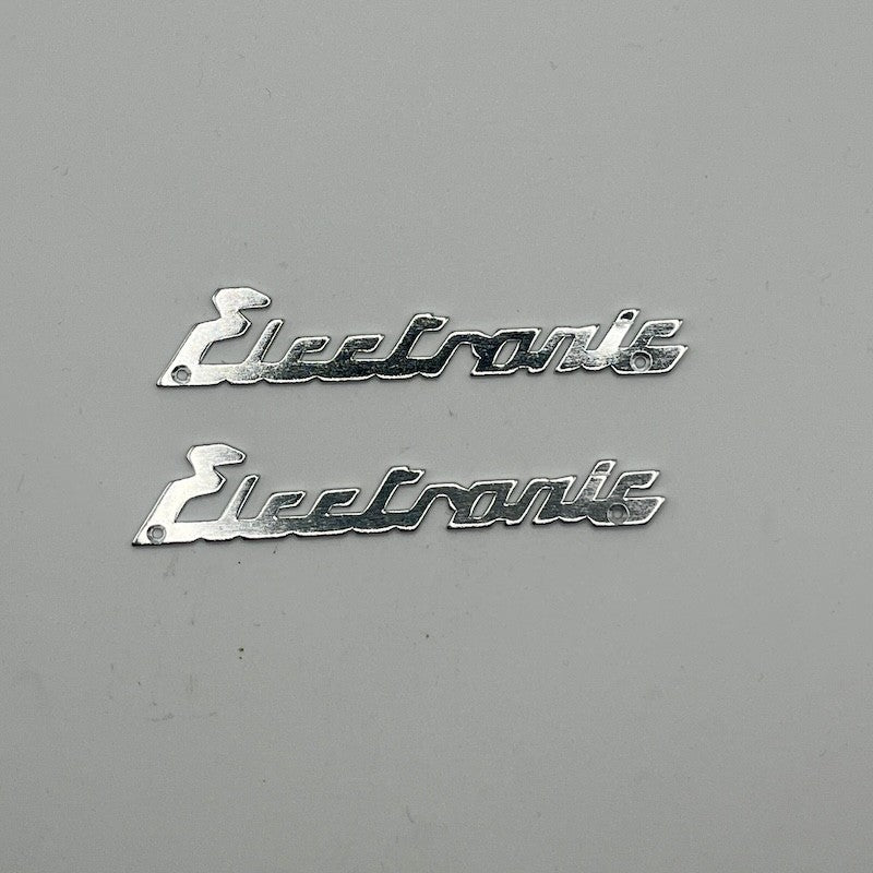 "ELECTRONIC" Monograms