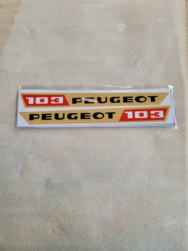 Peugeot 103 Stickers