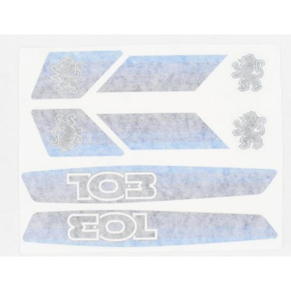 Stickers for Peugeot 103 Blue