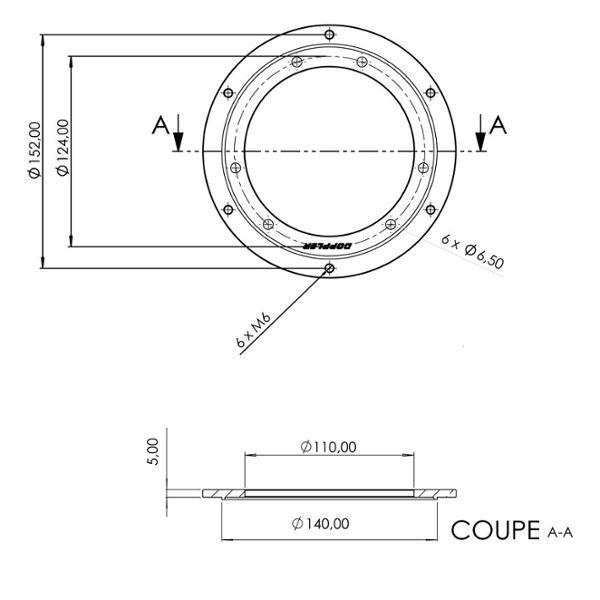 Porte couronne Open DOPPLER pour Motobécane