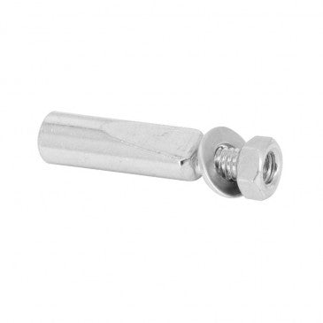 Crank cotter pin adapts to Solex and other mopeds