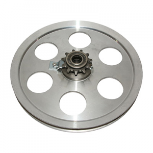 Aluminum 6-hole pulley MBK and Peugeot