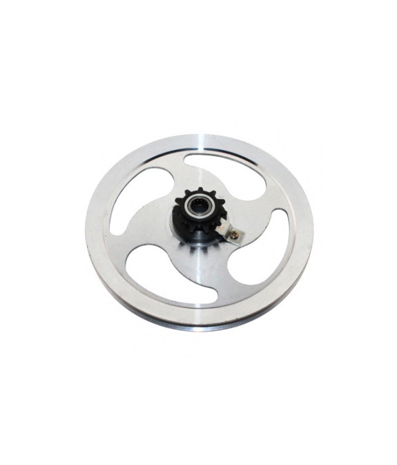 Poulie ellipse alu 103