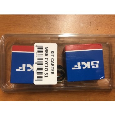 Kit bas moteur 2 roulements + 2 joints spi MBK