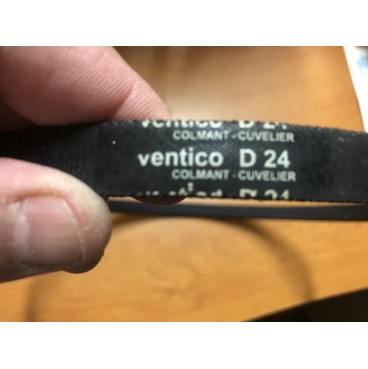 Courroie Ventico D24 ou Hutchinson  (mobs avec variateur)