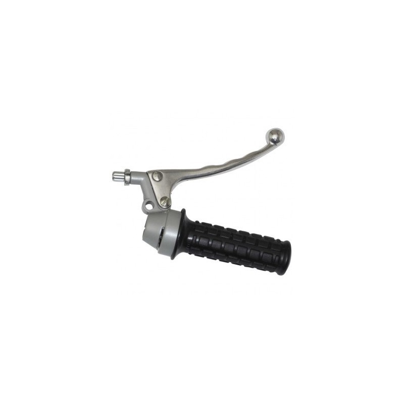 Poignée de gaz vintage droite adaptable MBK