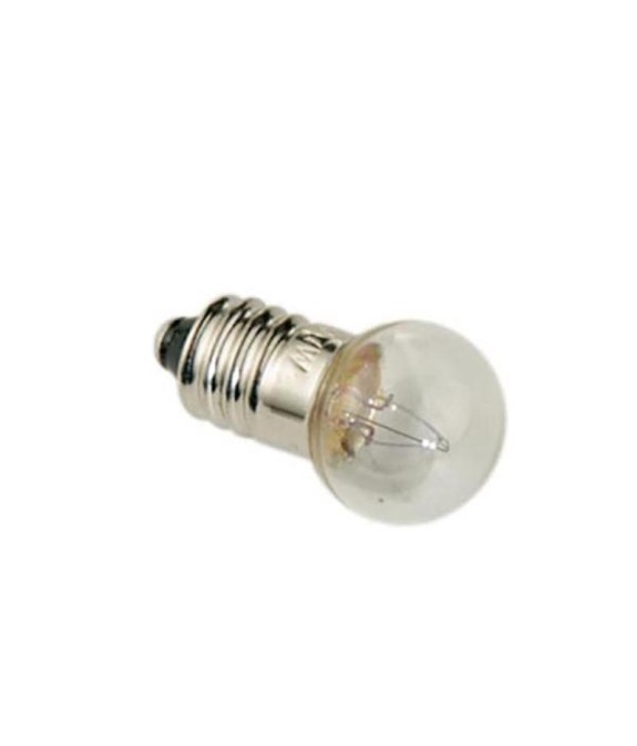 Ampoule à vis 6V  blanche
