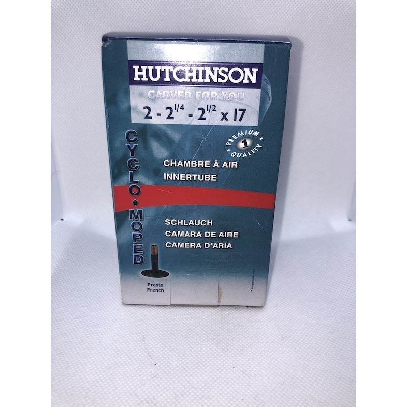 Chambre à air 17  pouces (de 2 à 1/2) Valve Schraeder