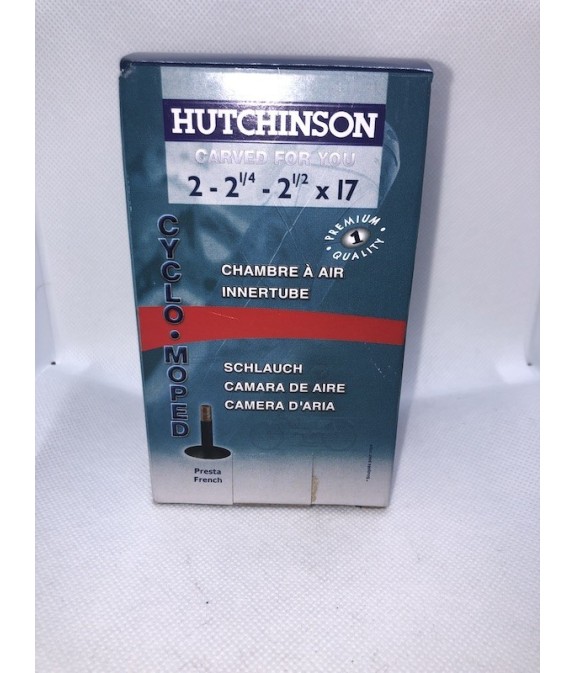 Chambre à air 17  pouces (de 2 à 1/2) Valve Schraeder