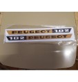 Autocollant de poutre pour Peugeot 102