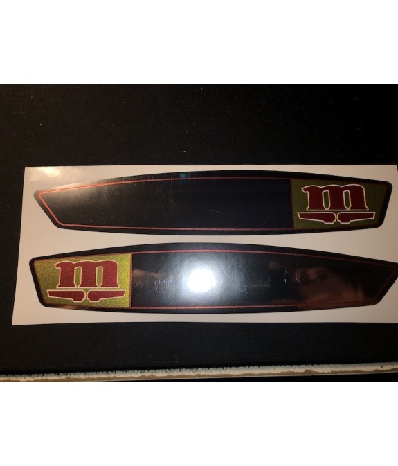 Autocollants Motobécane de réservoir "type 2"