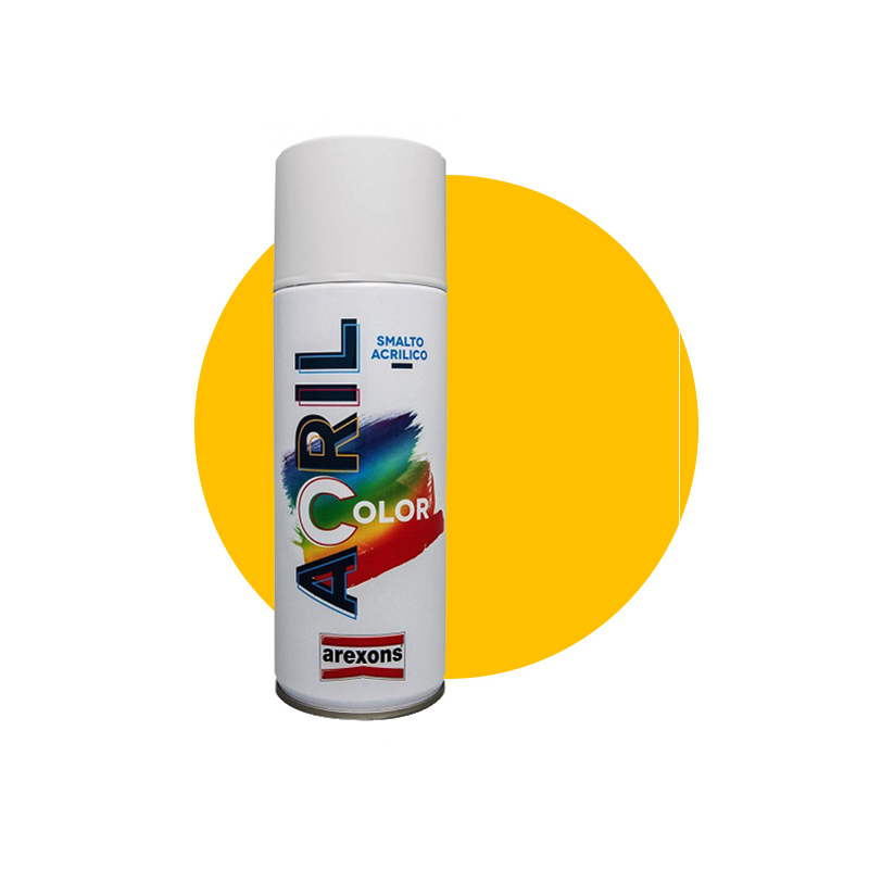 Bombe de peinture jaune adapt Solex 5000
