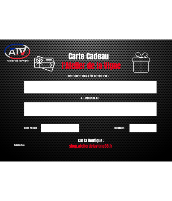 Carte cadeau