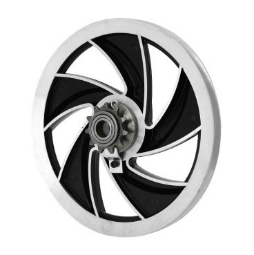 Poulie alu ellipse noir adaptable sur 51 et 103