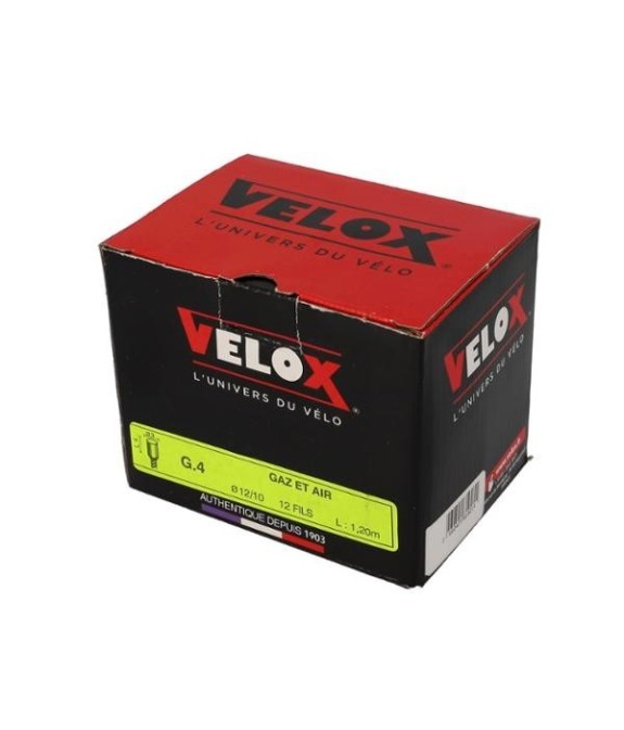 Boite de 25 câbles de gaz, de starter adapt Solex, Motobécane, Ciao