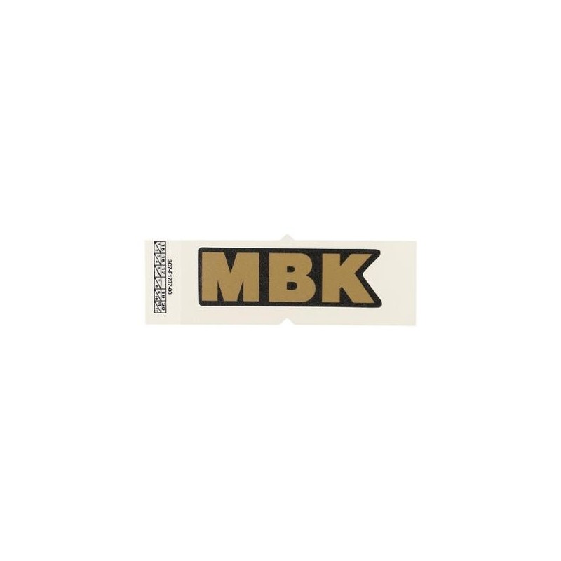 Autocollants MBK bronze origine