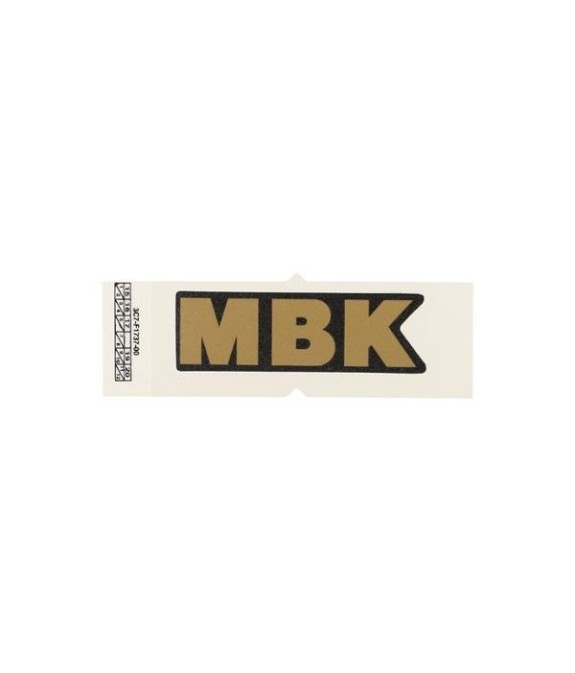 Autocollants MBK bronze origine