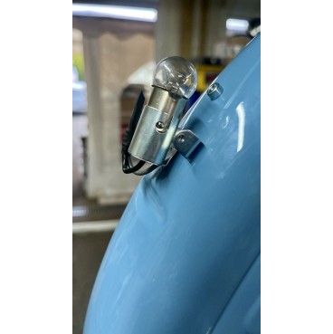 Cabochon et porte ampoule Motobécane de type  "Manducher"