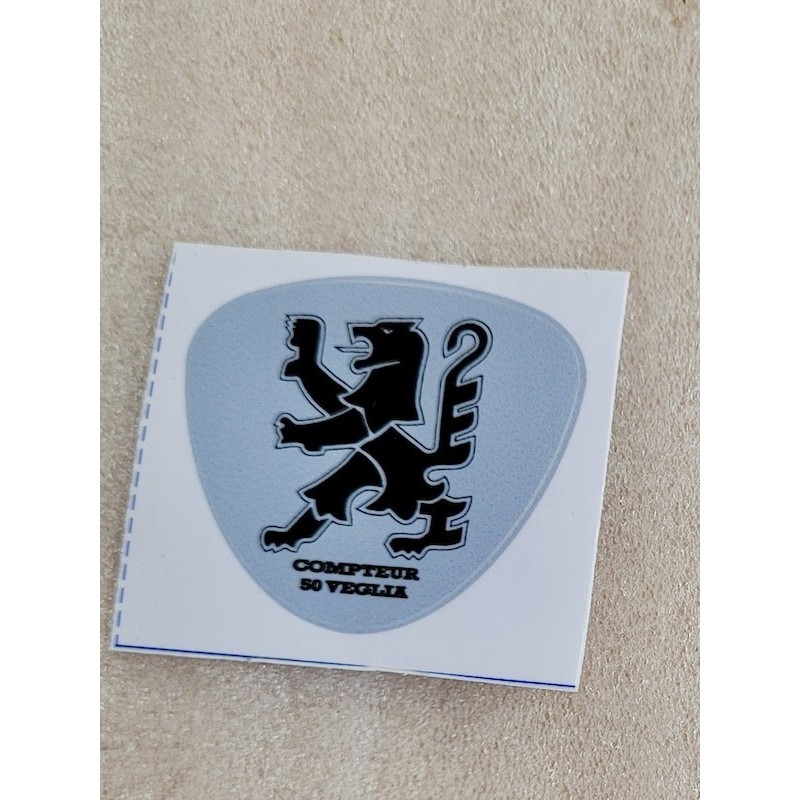 Autocollant Peugeot de cache compteur Veglia