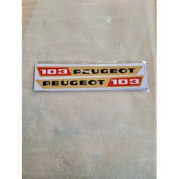 copy of Autocollants pour Peugeot 103 vert