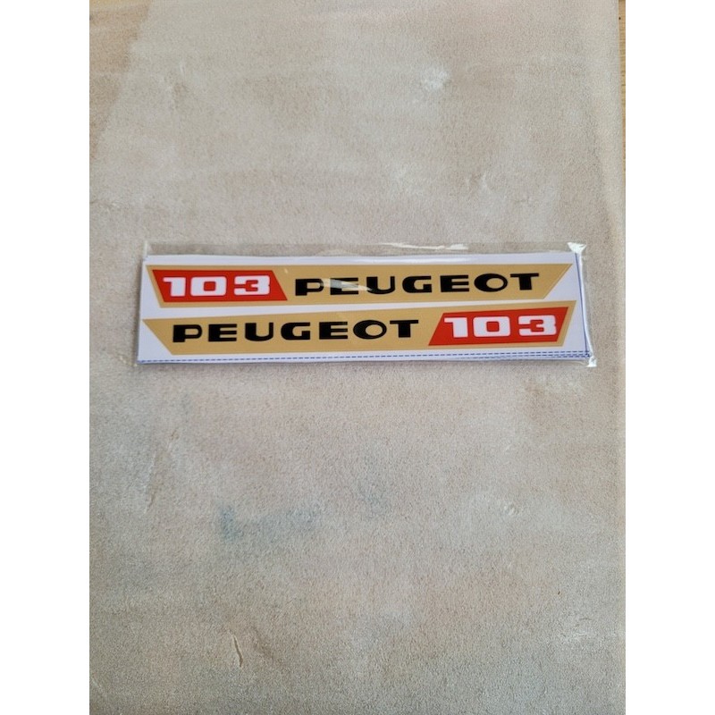 Autocollants Peugeot pour 103