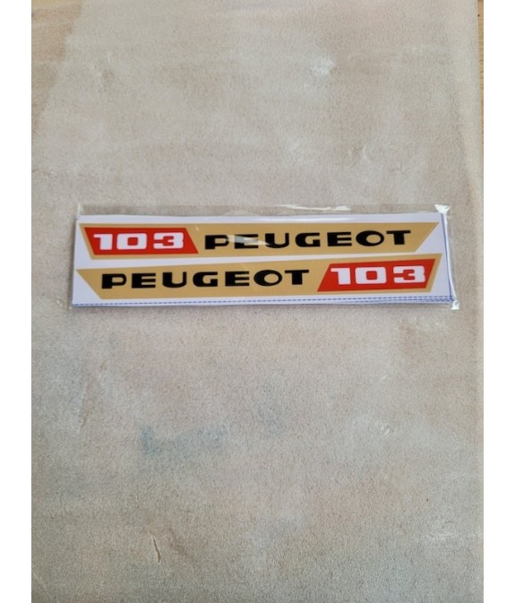 copy of Autocollants pour Peugeot 103 vert