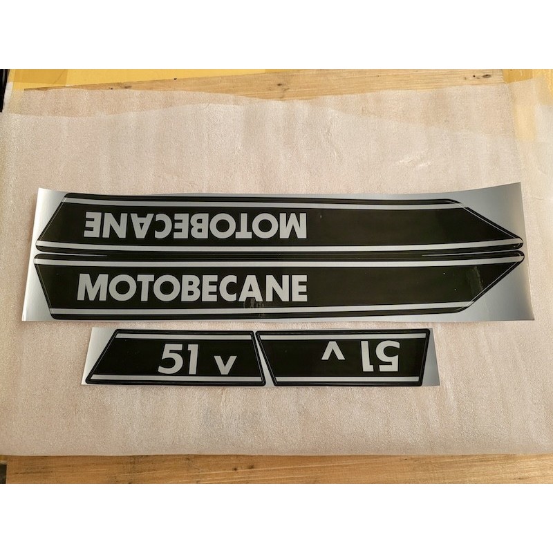 copy of Autocollant de poutre Motobécane (noir et blanc)