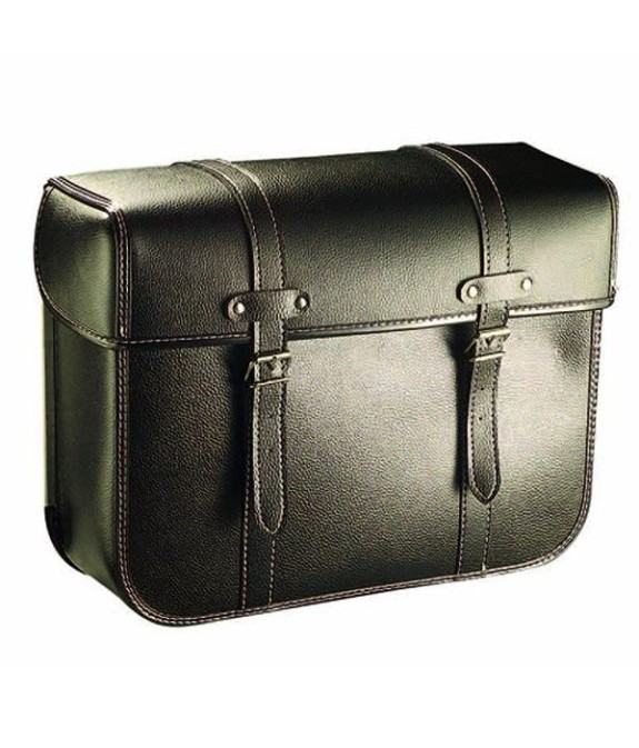 Sacoches type R50 noir dos métal