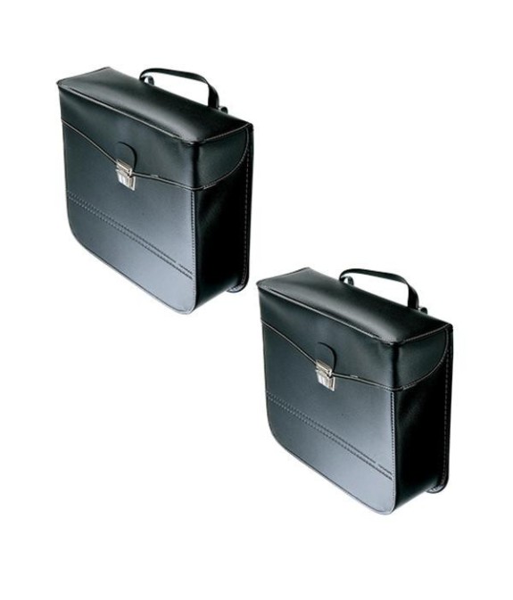 Sacoches type S17 noir fixation par crochet