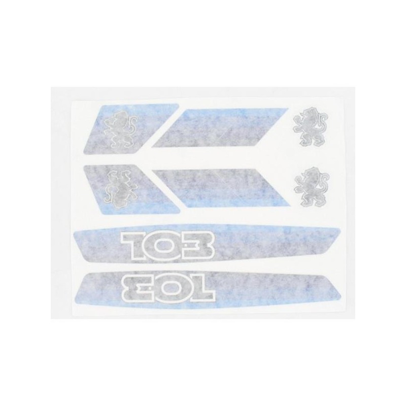Autocollants pour Peugeot 103 Bleu