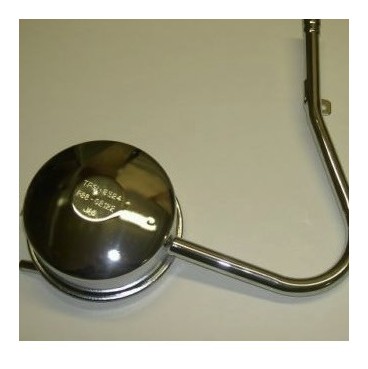 Pot échappement type origine chromé pour Solex