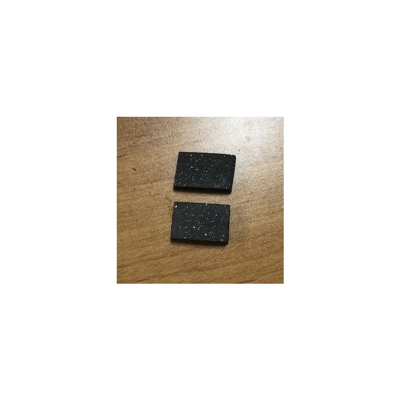 Patins de ferodo d'embrayage (la paire) adaptables pour tous moteurs avec embrayage