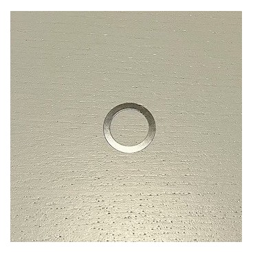 Rondelle de calage d'axe de pédalier