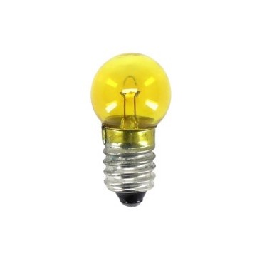 Ampoule 12V 6W  jaune