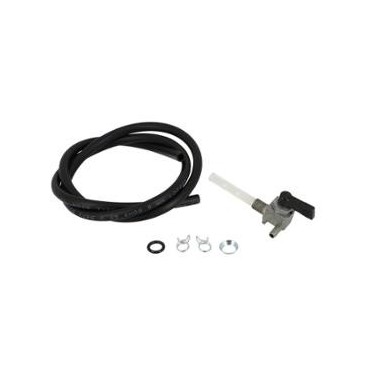 Robinet essence 51 en alu avec durite et colliers